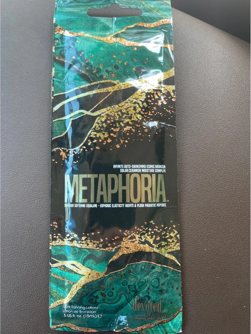 Devoted Creations Metaphoria Dark Tanning Lotion 0.5 fl oz, Pack of 3